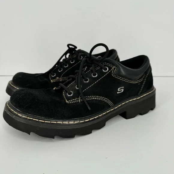 Skechers Shoes Skechers Parties Mate 452 Retro 90s Look Black